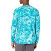 imageColumbia Mens PFG Terminal Tackle PFG Hooks Fill Long Sleeve ShirtOcean Teal Ripples