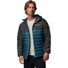imageColumbia Mens Powder Lite II Hooded JacketEverblueShark