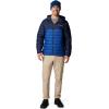 imageColumbia Mens Powder Lite II Hooded JacketMountain BlueCollegiate Navy