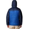 imageColumbia Mens Powder Lite II Hooded JacketMountain BlueCollegiate Navy
