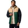 imageColumbia Mens Powder Lite II Hooded JacketRain ForestCanoeBlack