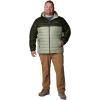 imageColumbia Mens Powder Lite II Hooded JacketSafariGreenscape
