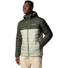 imageColumbia Mens Powder Lite II Hooded JacketSafariGreenscape