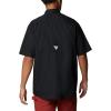 imageColumbia Mens Sharptail Short Sleeve ShirtSharptail Short Sleeve ShirtBlackReal Tree Edge