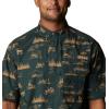 imageColumbia Mens Sharptail Short Sleeve ShirtSharptail Short Sleeve ShirtDark Forest High Country Print