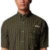 imageColumbia Mens Sharptail Short Sleeve ShirtSharptail Short Sleeve ShirtSurplus Green Blinded