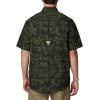 imageColumbia Mens Sharptail Short Sleeve ShirtSharptail Short Sleeve ShirtSurplus Green Deer Stand Check