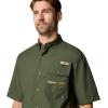 imageColumbia Mens Sharptail Short Sleeve ShirtSharptail Short Sleeve ShirtSurplus GreenTimberwoods Camo