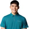 imageColumbia Mens Tech Trail Utility PoloRiver Blue
