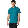 imageColumbia Mens Tech Trail Utility PoloRiver Blue