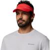 imageColumbia UnisexAdult Coolhead VisorPoppy RedGem Columbia Logo