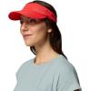 imageColumbia UnisexAdult Coolhead VisorPoppy RedGem Columbia Logo