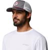 imageColumbia UnisexAdult PFG River Rover Snap BackCity Grey1996 Bass Graphic