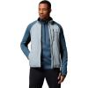 imageColumbia mens Arctic Crest Hybrid Full ZipCrushed BlueEverblueBlack