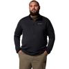 imageColumbia mens Essential Hike Grid Fleece Half ZipBlack
