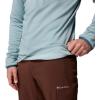 imageColumbia mens Essential Hike Grid Fleece Half ZipCrushed Blue