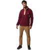 imageColumbia mens Helvetia II Half Snap FleeceRich Wine