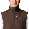 imageColumbia mens Phg Ascender II Softshell VestCordovanTimberwoods Camo