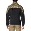 imageColumbia mens Phg Fleece Overlay II 14 ZipBlackMossy Oak Bottomland