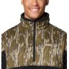 imageColumbia mens Phg Fleece Overlay II 14 ZipBlackMossy Oak Bottomland