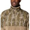 imageColumbia mens Phg Fleece Overlay II 14 ZipFlaxMossy Oak Bottomland
