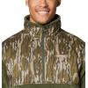 imageColumbia mens Phg Fleece Overlay II 14 ZipSurplus GreenMossy Oak Bottomland