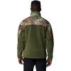 imageColumbia mens Phg Fleece Overlay II 14 ZipSurplus GreenRealtree Edge