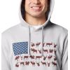 imageColumbia mens Phg Game Flag Ii HoodieHooded SweatshirtCool GreyZinc Big Game Flag