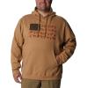 imageColumbia mens Phg Game Flag Ii HoodieHooded SweatshirtSahara  Cordovan Big Game Flag