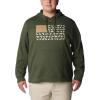 imageColumbia mens Phg Game Flag Ii HoodieHooded SweatshirtSurplus Green  Sahara Duck Flag