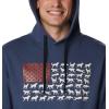 imageColumbia mens Phg Game Flag Ii HoodieHooded SweatshirtZincChalk Dog Flag