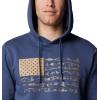 imageColumbia mens Phg Game Flag Ii HoodieHooded SweatshirtZincIron Cast  Blast Flag