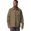 imageColumbia mens Steens Mountain Solid Shirt JacketStone Green