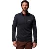 imageColumbia mens Essential Hike Grid Fleece Half ZipBlack