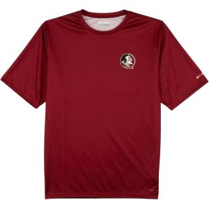 imageColumbia Mens Collegiate Terminal Tackle Short Sleeve ShirtFsu  Black Stateriot