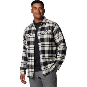 imageColumbia Mens Flare Gun Stretch FlannelBlack River Crossing Plaid