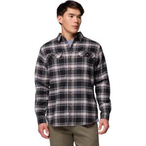 imageColumbia Mens Flare Gun Stretch FlannelBlack Two Lane Tartan