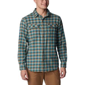 imageColumbia Mens Flare Gun Stretch FlannelDelta Gradient Check