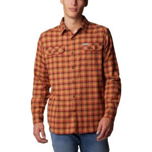 imageColumbia Mens Flare Gun Stretch FlannelElderberry Gradient Check