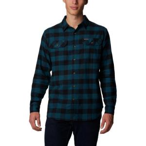 imageColumbia Mens Flare Gun Stretch FlannelNight Wave Buffalo Check