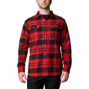 imageColumbia Mens Flare Gun Stretch FlannelSail Red River Crossing Plaid