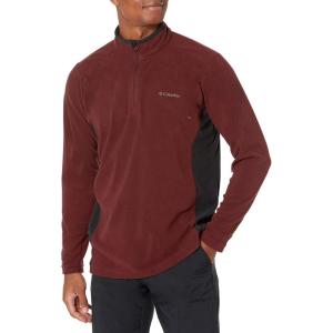 imageColumbia Mens Klamath Range Ii Half ZipElderberryBlack