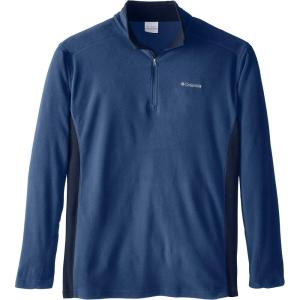 imageColumbia Mens Klamath Range Ii Half ZipNight TideCollegiate Navy