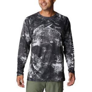 imageColumbia Mens PFG Terminal Tackle PFG Hooks Fill Long Sleeve ShirtBlack Realtree Horizon