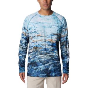 imageColumbia Mens PFG Terminal Tackle PFG Hooks Fill Long Sleeve ShirtCarbonDeepsea Fade