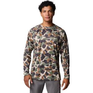 imageColumbia Mens PFG Terminal Tackle PFG Hooks Fill Long Sleeve ShirtFossil Deltahunter Camo