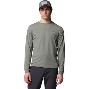 imageColumbia Mens PFG Uncharted Graphic Tee Long SleeveCypress HeatherSwamplands