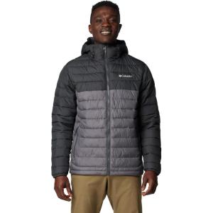 imageColumbia Mens Powder Lite II Hooded JacketCity GreyShark