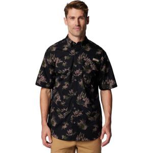 imageColumbia Mens Sharptail Short Sleeve ShirtSharptail Short Sleeve ShirtBlack Retrodeer