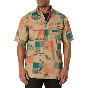 imageColumbia Mens Sharptail Short Sleeve ShirtSharptail Short Sleeve ShirtFlax Checkered Woodsman Print